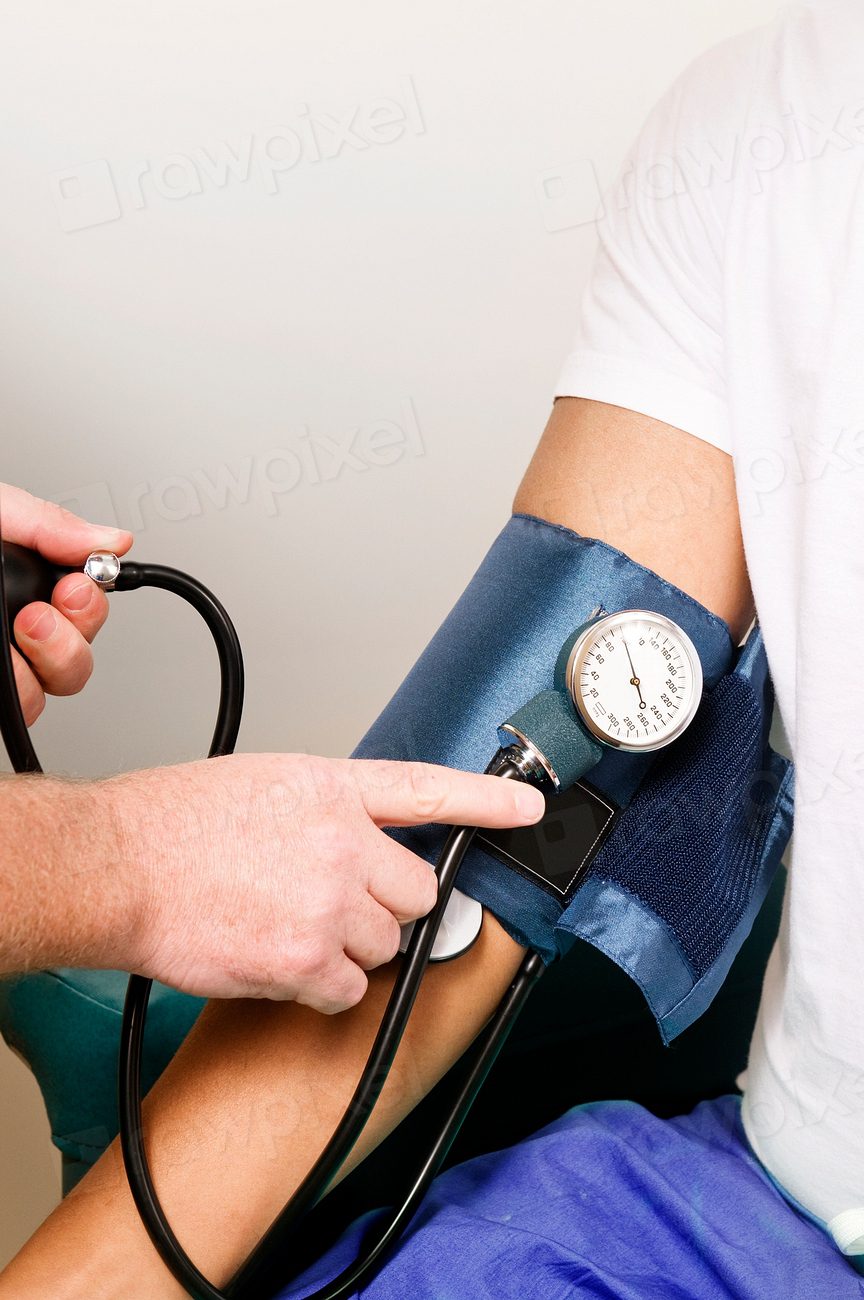 Female clinician in the process